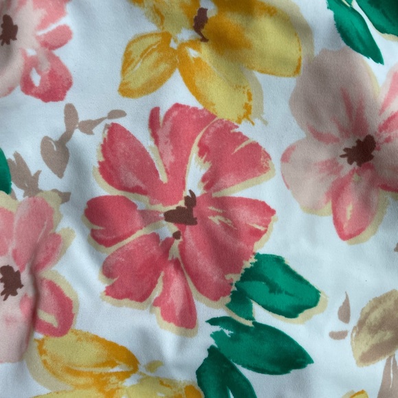 Time and Tru floral bathing suit. Size medium - Picture 2 of 5